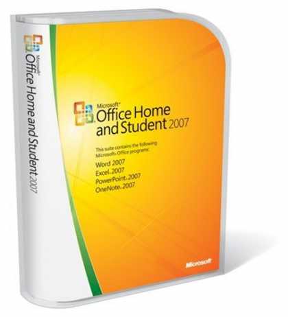 Bestselling Software (2008) - Microsoft Office Home and Student 2007