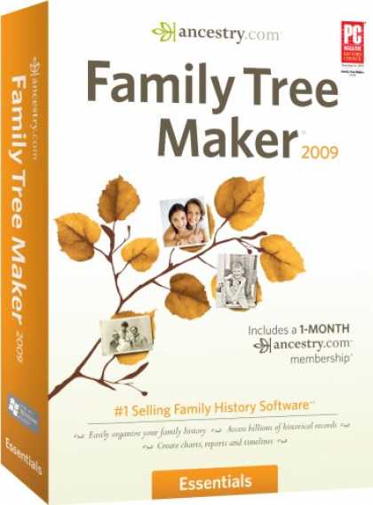 Bestselling Software (2008) - Family Tree Maker 2009 Essentials