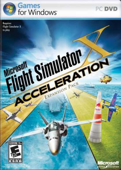 Bestselling Software (2008) - Microsoft Flight Simulator X Acceleration Expansion
