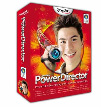 Bestselling Software (2008) - PowerDirector7 Deluxe (Amazon Christmas Exclusive)