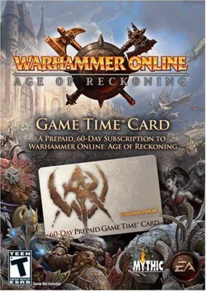 Bestselling Software (2008) - Warhammer Online 60 Day Prepaid Game Time Card