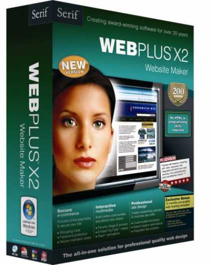 Bestselling Software (2008) - WebPlus X2 Website Maker