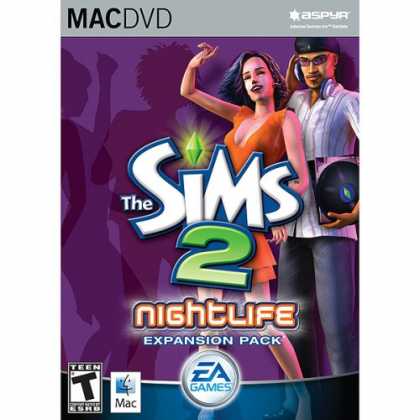 Bestselling Software (2008) - The Sims 2 Nightlife Expansion Pack