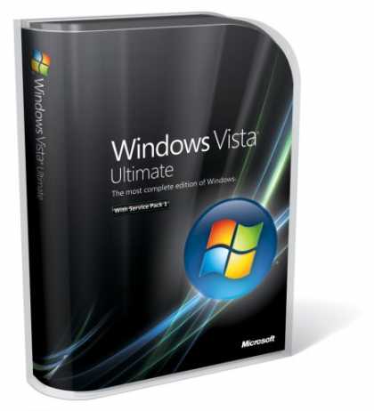 Bestselling Software (2008) - Windows Vista Ultimate with SP1