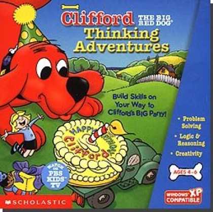 Bestselling Software (2008) - Clifford The Big Red Dog Thinking Adventures