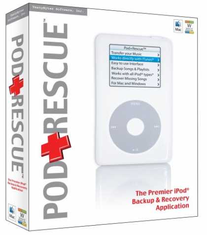 Bestselling Software (2008) - PD+Rescue for iPod Win/Mac