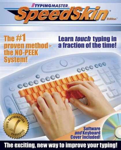 Bestselling Software (2008) - TypingMaster 7 SpeedSkin Edition for Windows Includes PC/Desktop Keyboard Cover