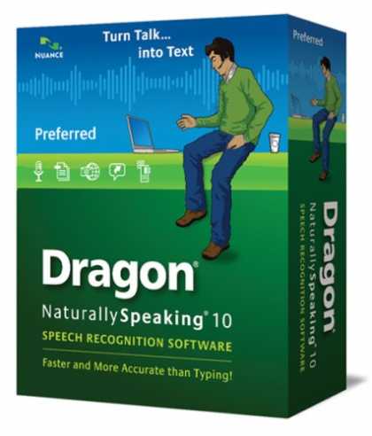 Bestselling Software (2008) - Dragon NaturallySpeaking 10 Preferred