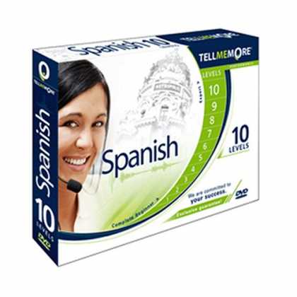 Bestselling Software (2008) - TELL ME MORE Spanish Performance (10 levels from Complete Beginner to Expert)