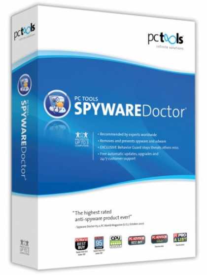 Bestselling Software (2008) - PC Tools Spyware Doctor + Antivirus 2009 Version 6.0