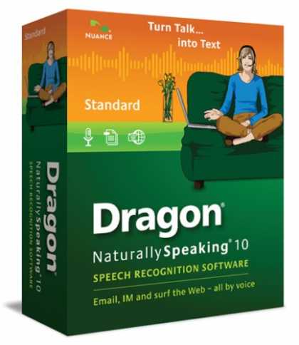 Bestselling Software (2008) - Dragon NaturallySpeaking 10 Standard