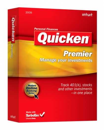 Bestselling Software (2008) - Quicken Premier 2009