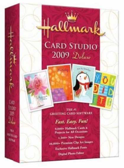 Bestselling Software (2008) - Hallmark Card Studio 2009 Deluxe