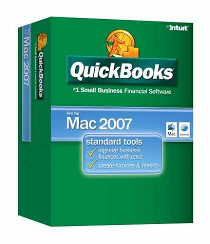Bestselling Software (2008) - QuickBooks Pro 2007 for Mac (Mac) [OLD VERSION]