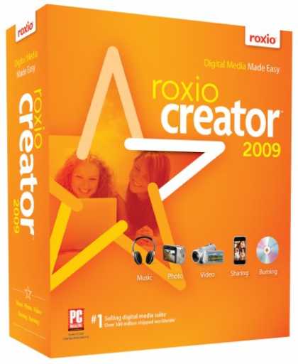Bestselling Software (2008) - Roxio Creator 2009
