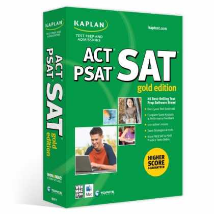 Bestselling Software (2008) - Kaplan SAT/ACT/PSAT Gold Edition