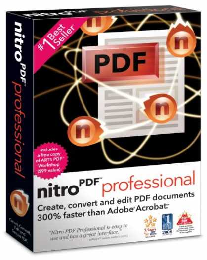 Bestselling Software (2008) - Nitro PDF Professional