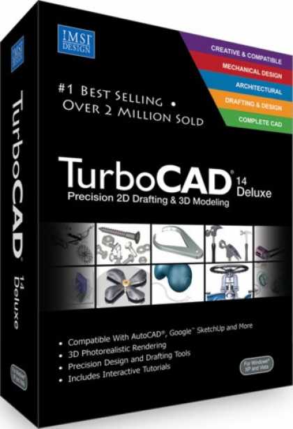 Bestselling Software (2008) - Turbocad Deluxe V14