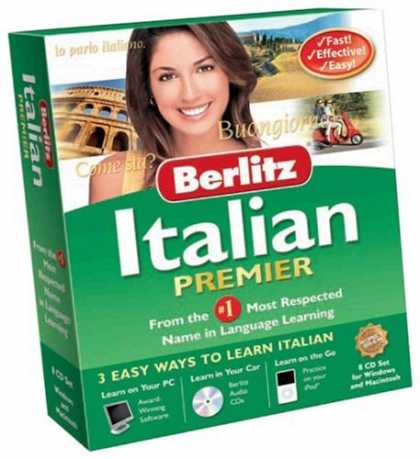 Bestselling Software (2008) - Berlitz Italian Premier (Win/Mac)