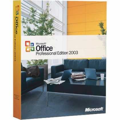 Bestselling Software (2008) - Microsoft Office 2003 Professional Full Version Retail Box