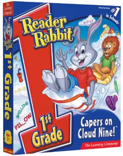 Bestselling Software (2008) - Reader Rabbit 1st Grade Capers On Cloud Nine