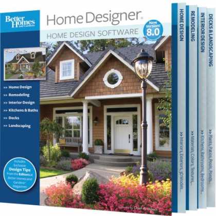 Bestselling Software (2008) - Better Homes and Gardens Home Designer 8.0