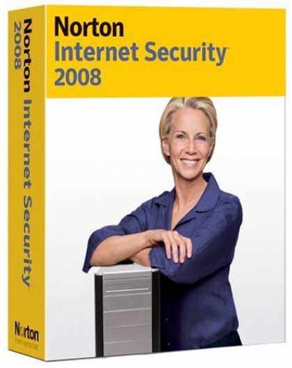 Bestselling Software (2008) - Norton Internet Security 2008 up to 3 Users [OLD VERSION]