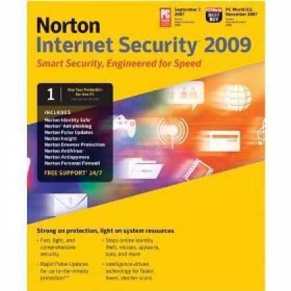 Bestselling Software (2008) - Norton Internet Security 2009