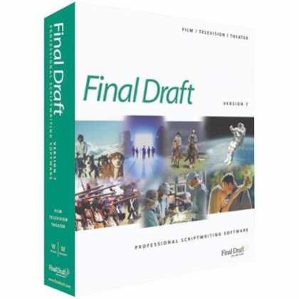Bestselling Software (2008) - Final Draft 7 Professional Scriptwriting Win/Mac