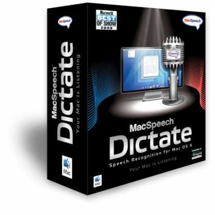 Bestselling Software (2008) - MacSpeech Dictate