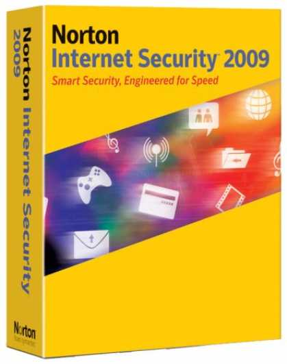 Bestselling Software (2008) - Norton Internet Security 2009 1User/3Pc