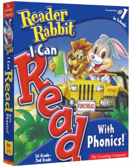 Bestselling Software (2008) - Reader Rabbit I Can Read With Phonics 1st and 2nd Grade
