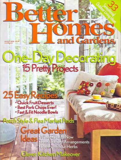 Better Homes and gardens - August 2006