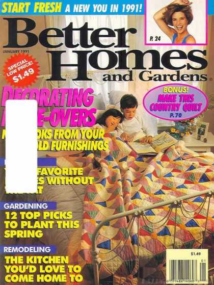 Better Homes and gardens - January 1991