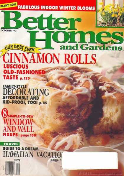 Better Homes and gardens - October 1991