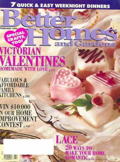 Better Homes and gardens - February 1992