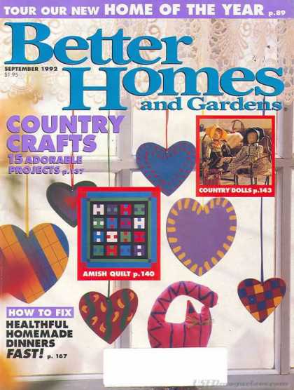 Better Homes and gardens - September 1992