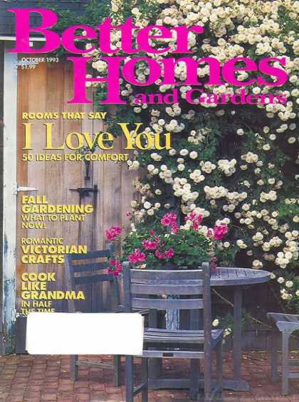 Better Homes and gardens - October 1993