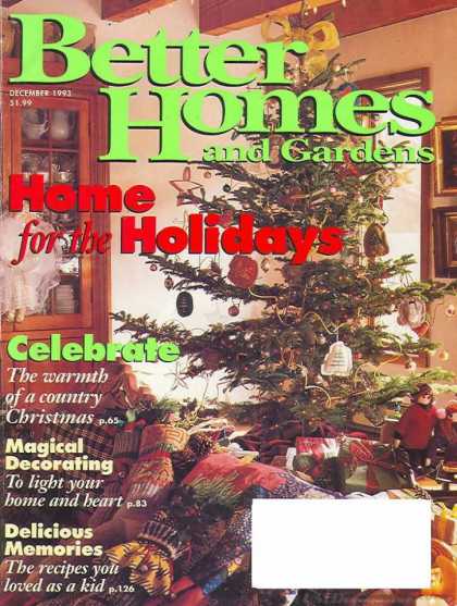 Better Homes and gardens - December 1993