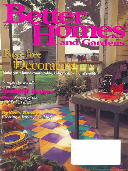Better Homes and gardens - March 1994