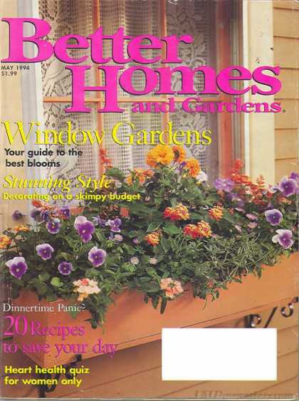 Better Homes and gardens - May 1994