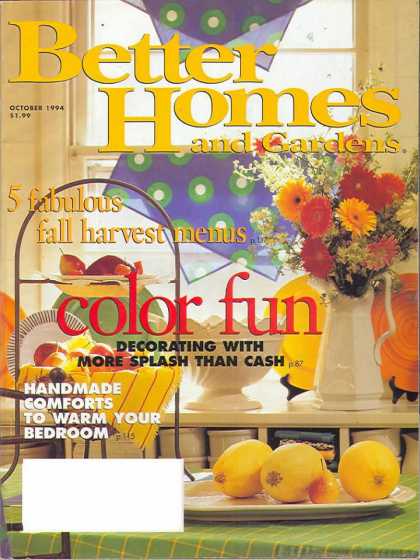 Better Homes and gardens - October 1994