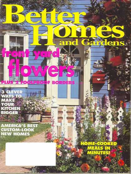 Better Homes and gardens - April 1995
