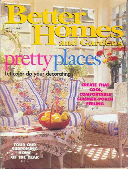 Better Homes and gardens - August 1995