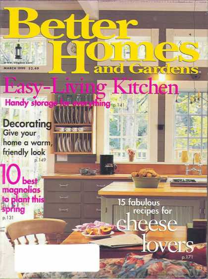 Better Homes and gardens - March 1999