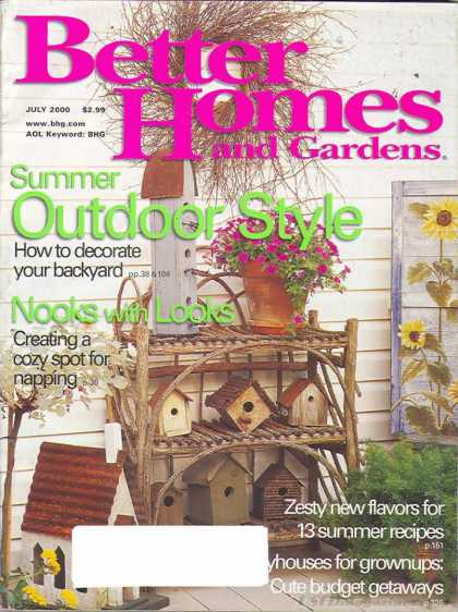 Better Homes and gardens - July 2000