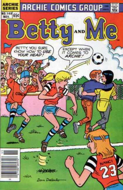 Betty and Me 148 - Archie - Soccer - Game - Crowd - Nanci