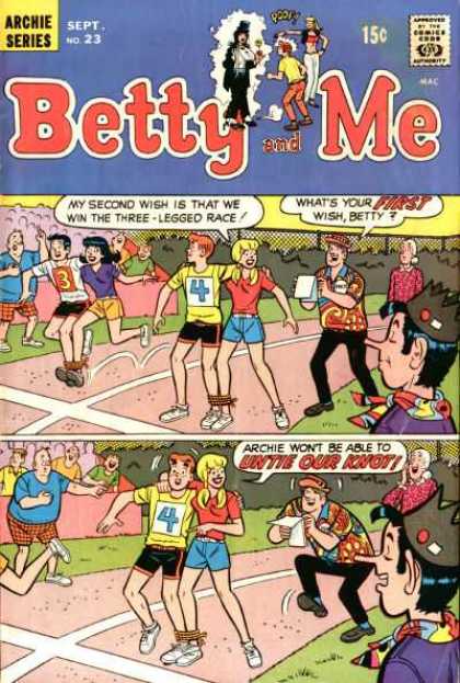 Betty and Me 23 - Archie - Archie Series - Betty - Sept - No 23