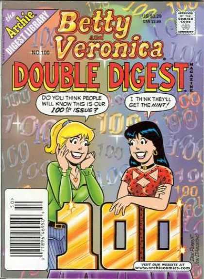 Betty and Veronica Double Digest 100