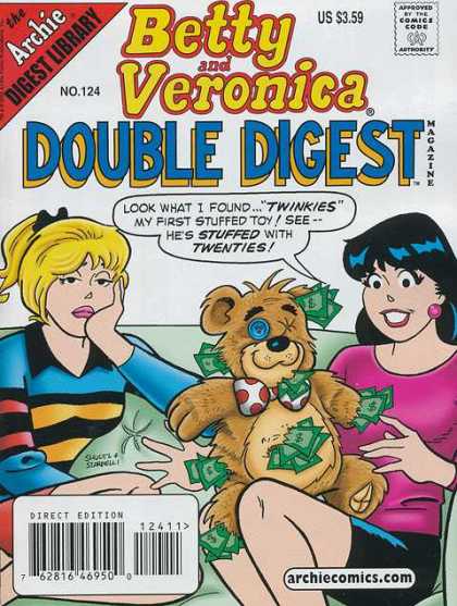 Betty and Veronica Double Digest 124 - Empathetic - Sad - Depressed - Polar - Showgirl